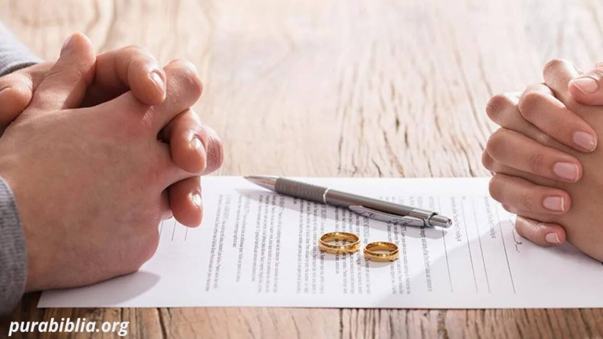 Qué dice la Biblia sobre el divorcio